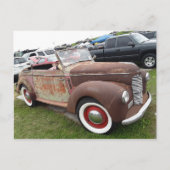 Rusted Car Briefkaart (Voorkant)