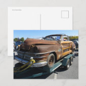 Rusted Car Briefkaart (Voorkant / Achterkant)