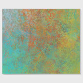 Rusted Copper Rustic Design Cadeaupapier (Vlak)