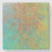 Rusted Copper Stenen Onderzetter (Voorkant)