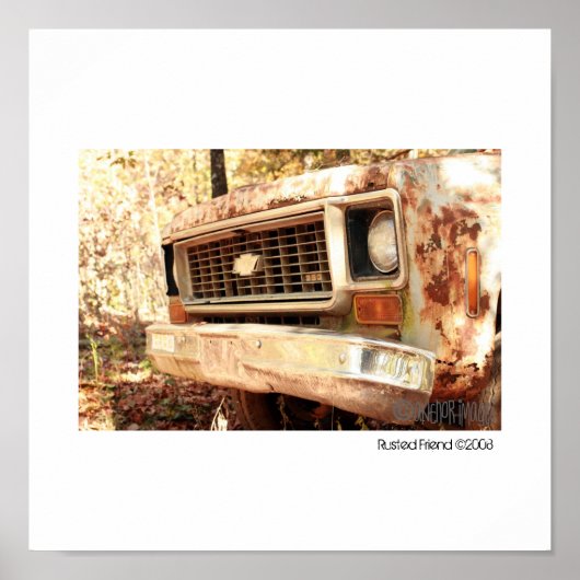 Rusted Friend Poster (Voorkant)