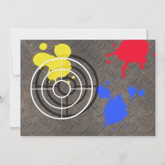 Rusted Grate met Pistool Sight Kaart (Voorkant)