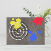 Rusted Grate met Pistool Sight Kaart (Staand voorkant)