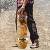 Rusted Grey Concrete Urban Textured Abstact Persoonlijk Skateboard