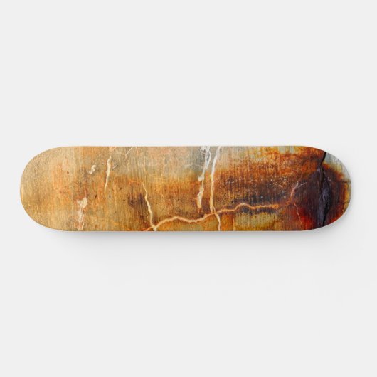 Rusted Grey Concrete Urban Textured Abstact Persoonlijk Skateboard (Horizontaal)