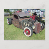 Rusted Hot Rod Briefkaart (Voorkant)
