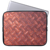 Rusted iron plate laptop sleeve (Voorkant)