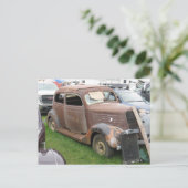 Rusted Junker Briefkaart (Staand voorkant)