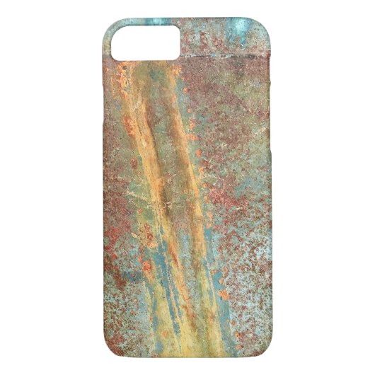 Rusted koperen telefoonbehuizing Case-Mate iPhone case (Achterkant)