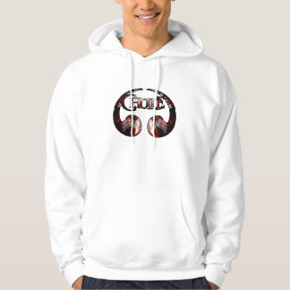 Rusted logo2 hoodie