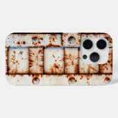 Rusted Metal Case-Mate iPhone Case (Achterkant (horizontaal))