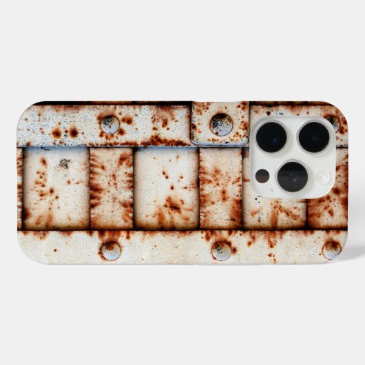 Rusted Metal Case-Mate iPhone Case (Achterkant (horizontaal))