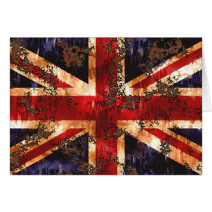 Rusted Patriotic United Kingdom Flag