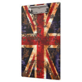 Rusted Patriotic United Kingdom Flag Klembord (Links)