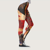 Rusted Patriotic United Kingdom Flag Leggings (Rechts)