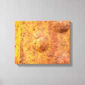 Rusted Rivette Metal Canvas Print (Voorkant)