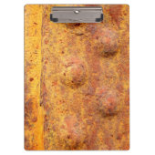 Rusted Rivette Metal Clipboard Klembord (Voorkant)