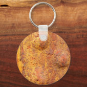 Rusted Rivette Metal Key Ring Sleutelhanger (Voorkant)