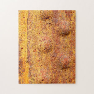 Rusted Rivette Metal Photo Puzzle met Gift Box Legpuzzel