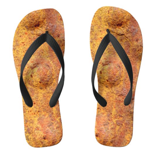 Rusted Rivette Metal Teenslippers (Voetbed)