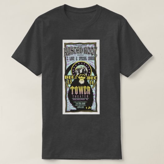 Rusted Root Handbill T-shirt (Design voorkant)