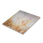 Rusted Rusty Metal Tegeltje (Zijkant)