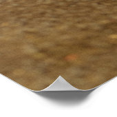 Rusted Shipwreck strandde of strandde op een stran Poster (Hoek)