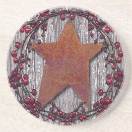Rusted Star Zandsteen Onderzetter