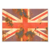  Rusted United Kingdom Foto Afdruk (Voorkant)