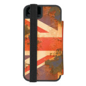 Rusted United Kingdom Incipio iPhone Portemonnee Hoesje (Agenda Achterkant)