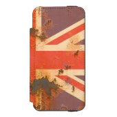 Rusted United Kingdom Incipio iPhone Portemonnee Hoesje (Voorkant Agenda)