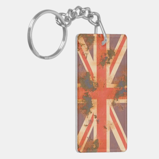 Rusted United Kingdom Sleutelhanger (Voorkant Links)