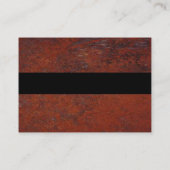 Rusted Visitekaartje (Achterkant)