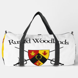 Rusted Woodlands Fencing Duffle Large Plunjezak