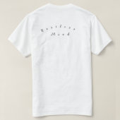 Rusteloze geest Ocean stijl T-Shirt (Design achterkant)