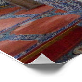 Rustem Pasha-moskee in Istanbul Poster (Hoek)