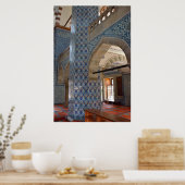 Rustem Pasha-moskee in Istanbul Poster (Keuken)
