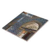 Rustem Pasha-moskee in Istanbul Tegeltje (Zijkant)