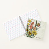 Rusten Bloemen Notitieboek - Vintage Bloom Kunst (Binnen)