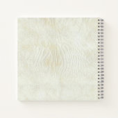 Rusten Bloemen Notitieboek - Vintage Bloom Kunst (Achterkant)