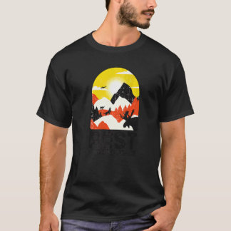 Rusten en vrede vinden Motivatie Inspiratie Wandel T-shirt