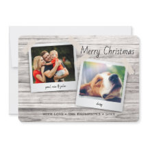 Rusten Kerstvakantie Houten Pinup Foto's
