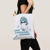 Rusten, Opladen, Herhalen - Zelfzorg en Katten Tote Bag (Dichtbij)
