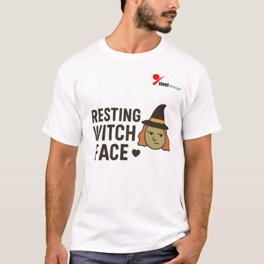 Rusten Tovergezicht T-shirt (Voorkant)