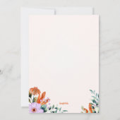 Rusten Verjaardagsgroetkaart Kaart (Achterkant)