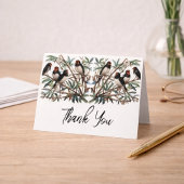 Rusten Vogel Takje Vouwbare Kaartenset Bedankkaart