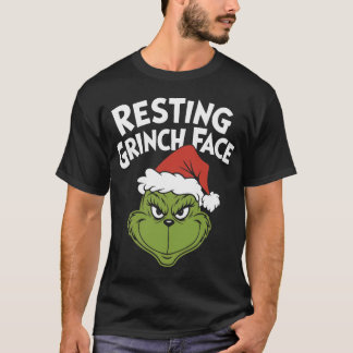 Rustend G Gezicht Grappig Kerst Sarcasme Vakantie  T-shirt