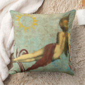 rustend op de onderste piloot van het zonnedek kussen (Deken)