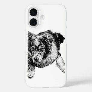 Rustende Australische Herdershond iPhone Hoes