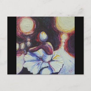 Rustende Ballerina Poastcard Briefkaart